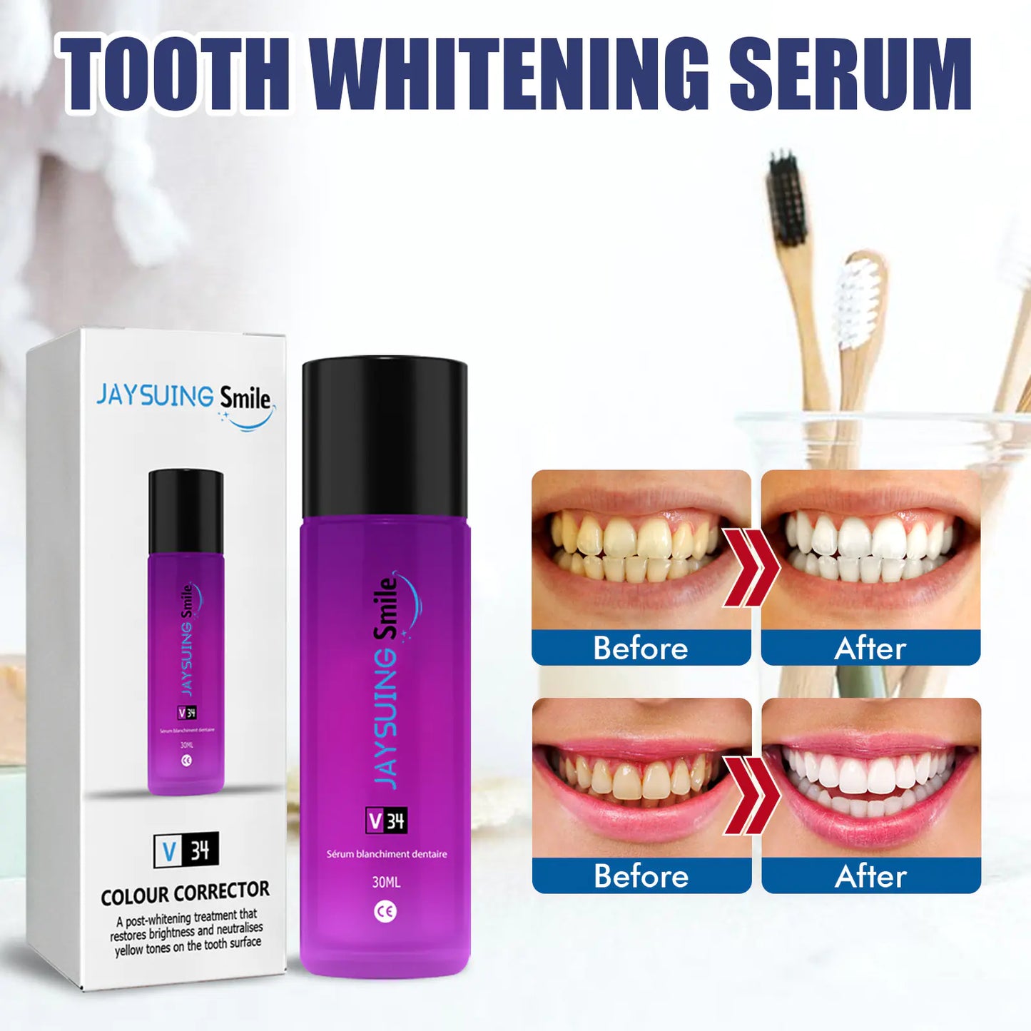 Jaysuing Teeth Whitening Essence for Dental Care